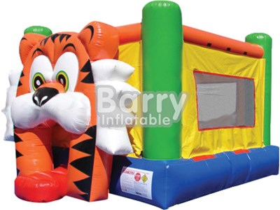 Make In China Custom Indoor/Outdoor Tiger Inflatable Bounce House BY-BH-002